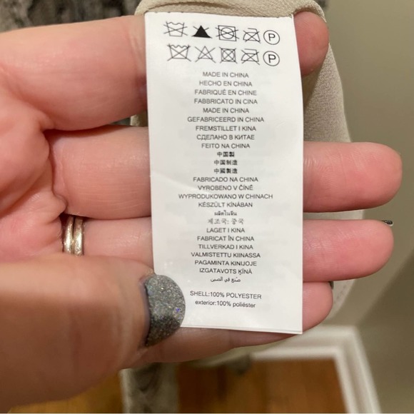 Michael Michael Kors Pleated Snake Print Georgette Halter Dress Size Large - Picture 8 of 11